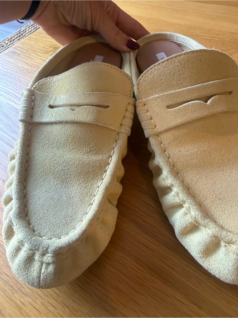 Steve Madden slide loafers